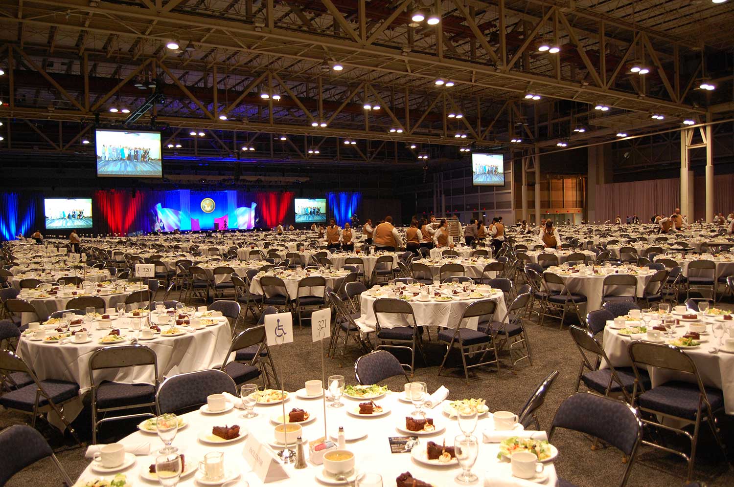 An event at the Convention Center